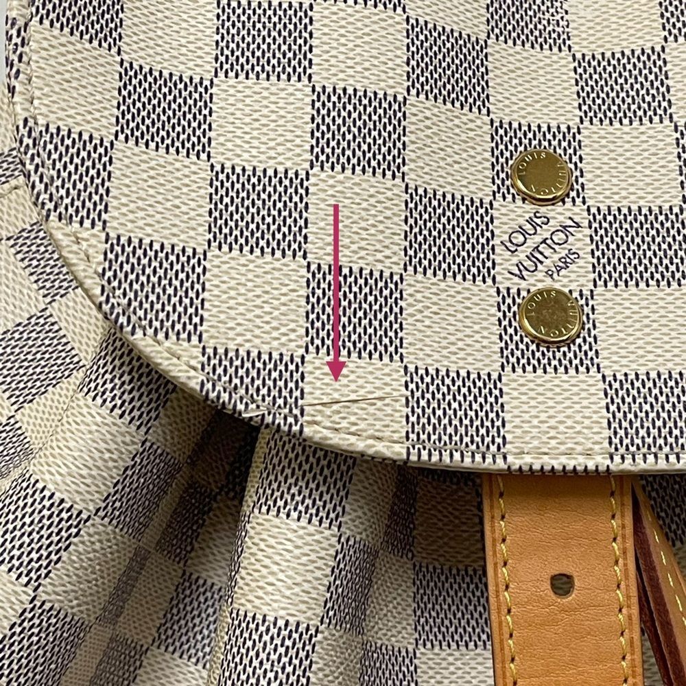 Louis Vuitton Sperone D’Azur N41578 Damier LARGE Backpack, with Tags + Receipt - Picture 12 of 14